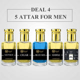 Deal 4 - 5 Attar's for Men
