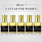 Deal 7 - 5 Attar's for Women