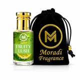 Unisex long lasting fruity lush fragrance oil bottle Moradi