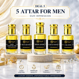 Deal 5 - 5 Attar's For Men